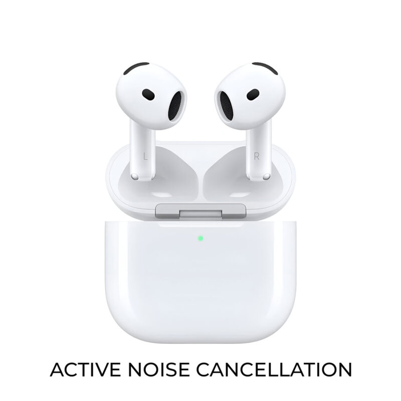 Apple Airpods 4 Bt 5.3v With ANC USB-C & Wireless Charging Case