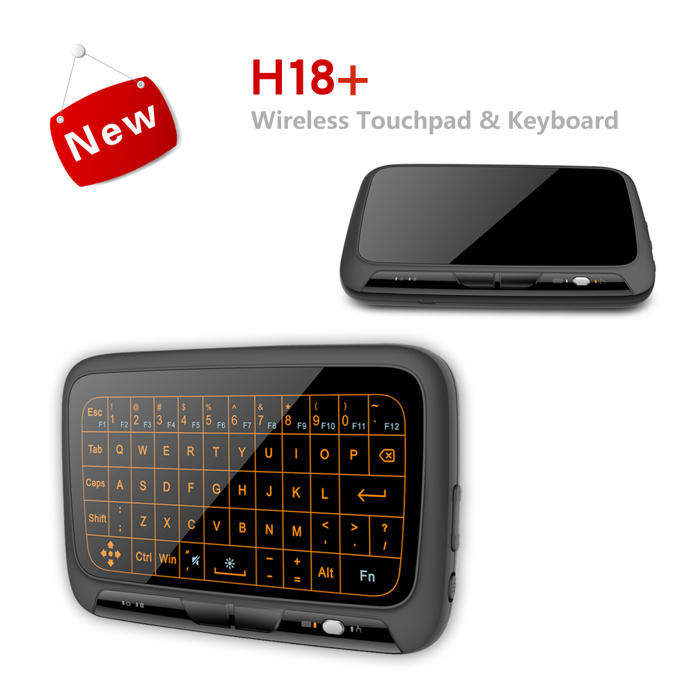 Wireless Keyboard Full Touchpad Backlight Keyboard