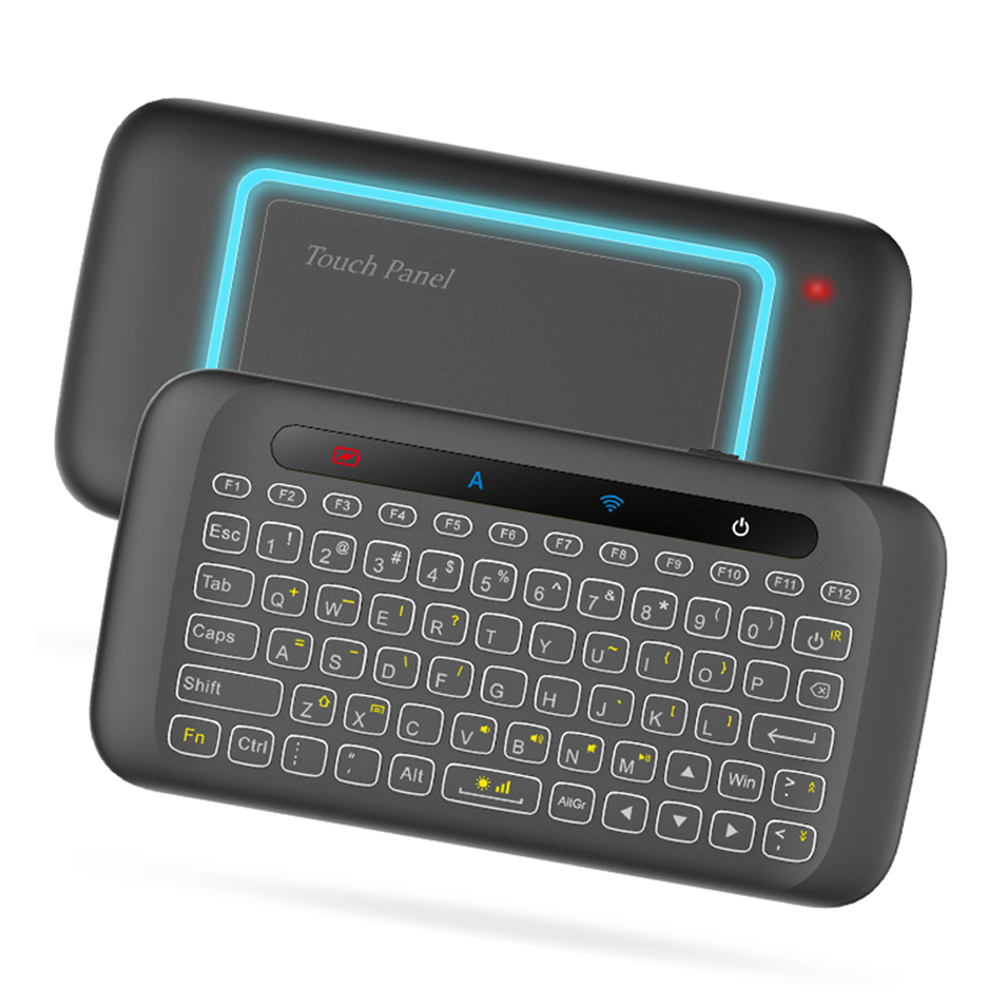 Universal Mini Backlight Touchpad Wireless Keyboard Air Mouse Controller