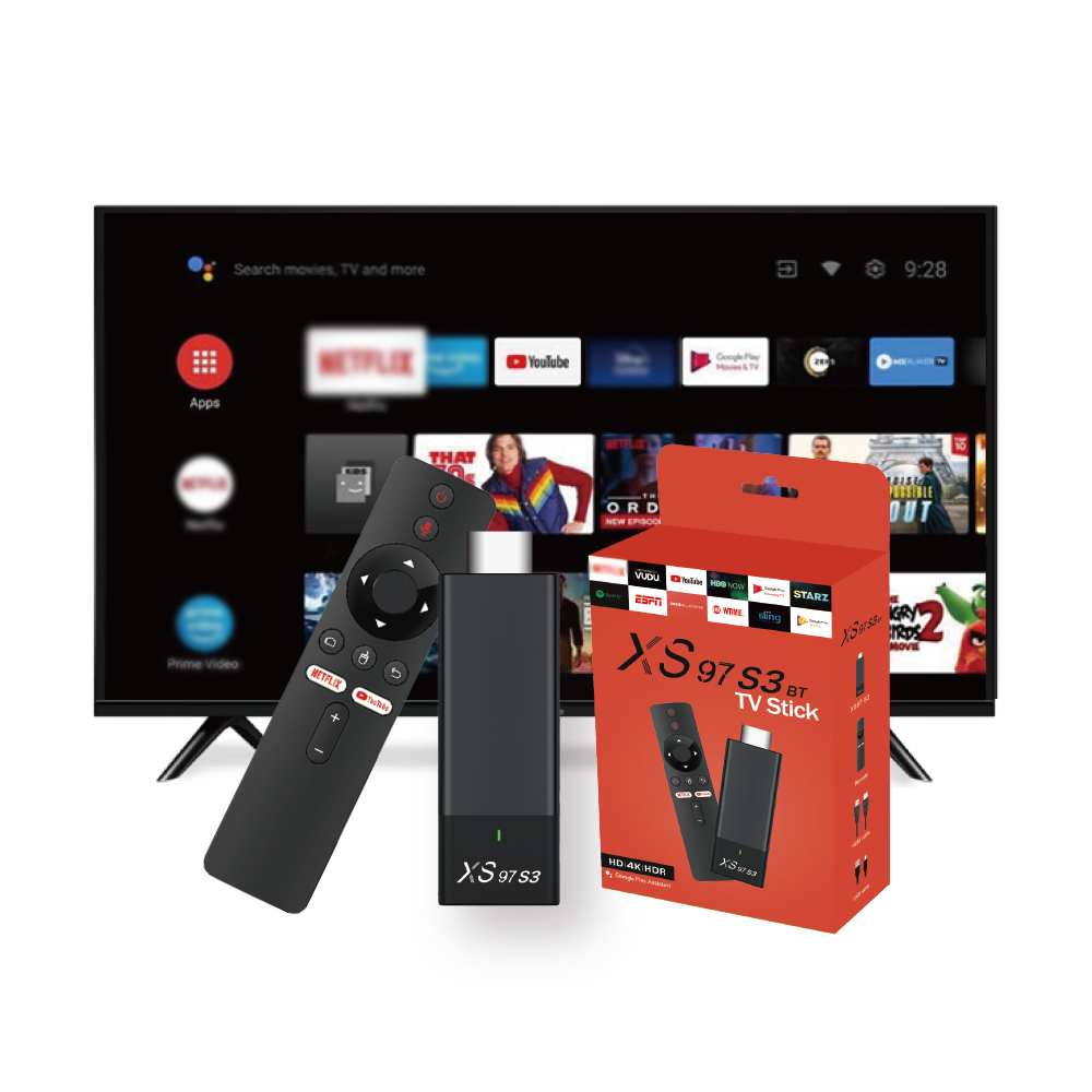 Xs97 S3 Allwinner H313 Android 10 Dual Wifi Quad Core 4k Tv Stick